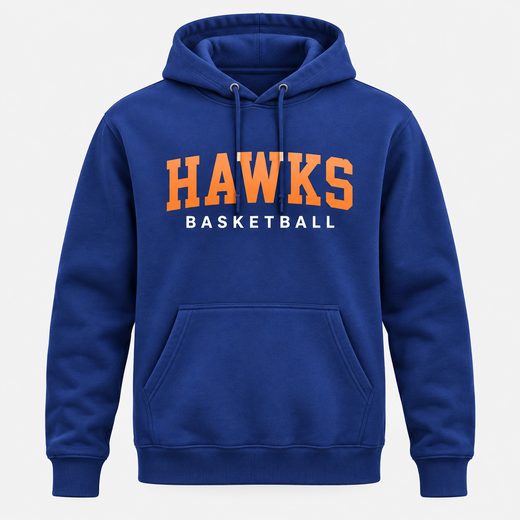 Hawks basketball hoodie